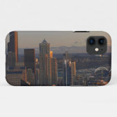 Uitzicht van de stad Seattle skyline 2 Case-Mate iPhone Case (Achterkant (horizontaal))