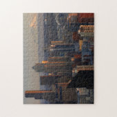 Uitzicht van de stad Seattle skyline 2 Legpuzzel (Verticaal)