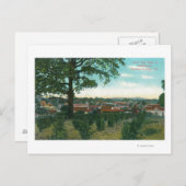 Uitzicht van de stad Sebastopol, CA Briefkaart (Voorkant / Achterkant)