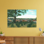 Uitzicht van de stad Sebastopol, CA Canvas Afdruk (Insitu (Woonkamer))