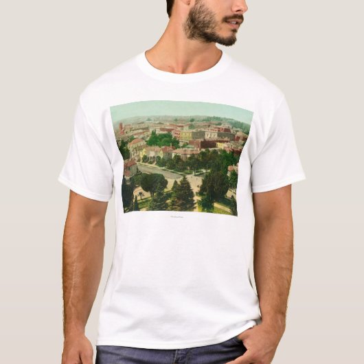 Uitzicht van de stad t-shirt (Voorkant)