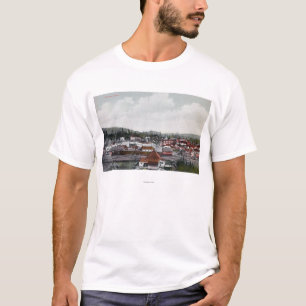 Uitzicht van de stad t-shirt