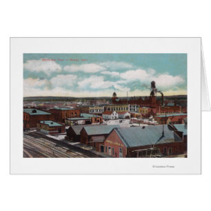 Uitzicht van de stad, trein TracksNampa, ID