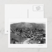 Uitzicht van de stad vanuit de lucht 14 briefkaart (Voorkant / Achterkant)