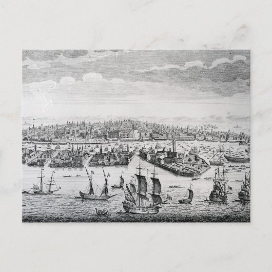 Uitzicht van de stad Venetië Briefkaart (Voorkant)