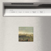 Uitzicht van de stad Zaragoza Magneet (Insitu (Vaatwasser))