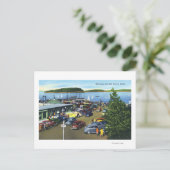 Uitzicht van de Stedelijke Pier Briefkaart (Staand voorkant)