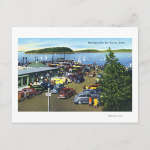 Uitzicht van de Stedelijke Pier Briefkaart