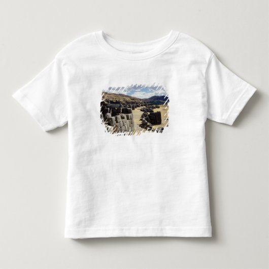 Uitzicht van de steenwanden kinder shirts (Voorkant)