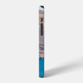 Uitzicht van de steenwoestijn van Pag en de veerha iPhone Hoesje (Linkerkant)
