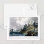 Uitzicht van de Stone Walls op de Upper Missouri, Briefkaart (Voorkant / Achterkant)