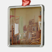 Uitzicht van de studio van Renoir, gebruikt vanaf  Metalen Ornament (Links)