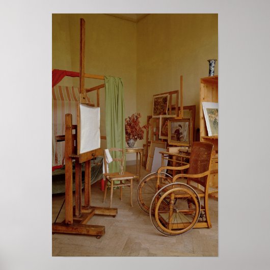 Uitzicht van de studio van Renoir, gebruikt vanaf  Poster (Voorkant)
