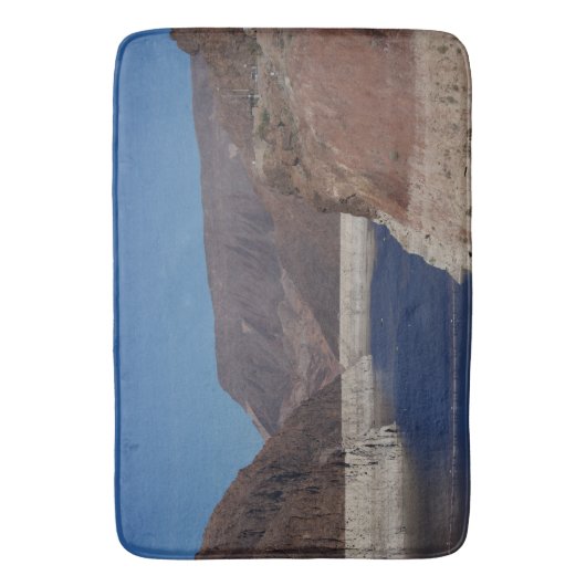 Uitzicht van de stuwdam van Hoover 2016. Badmat (Voorkant Verticaal)