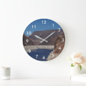 Uitzicht van de stuwdam van Hoover 2016. Grote Klok (Huis)