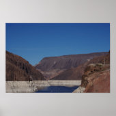 Uitzicht van de stuwdam van Hoover 2016 Poster (Voorkant)