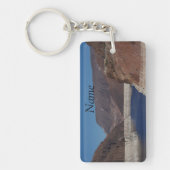 Uitzicht van de stuwdam van Hoover 2016 Sleutelhanger (Voorkant)