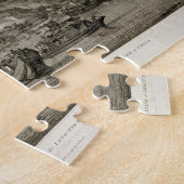 Uitzicht van de Tchin Shan, of Golden Island, in Y Legpuzzel (Zijkant)