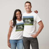 Uitzicht van de tempel van de Warriors na 150 AD T-shirt (Unisex)