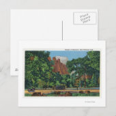 Uitzicht van de tempel van Sinawava Briefkaart (Voorkant / Achterkant)