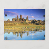 Uitzicht van de tempel van voor briefkaart (Voorkant)