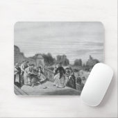 Uitzicht van de Terrace, Central Park, 1872 Muismat (Met muis)