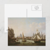 Uitzicht van de Theems Briefkaart (Voorkant / Achterkant)