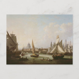 Uitzicht van de Theems Briefkaart