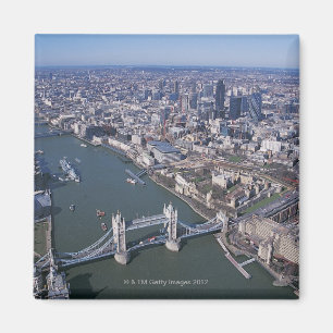 Uitzicht van de Theems Magneet