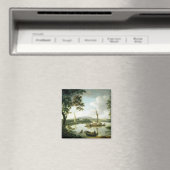 Uitzicht van de Theems van Keen Edge Ferry Magneet (Insitu (Vaatwasser))