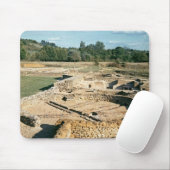Uitzicht van de thermische baden muismat (Met muis)