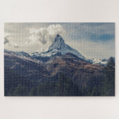 Uitzicht van de top van Matterhorn Mountain Legpuzzel (Horizontaal)