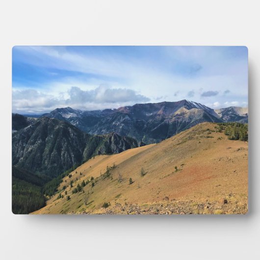 Uitzicht van de Topconferentie van Mount Howard, O Fotoplaat (voorkant)