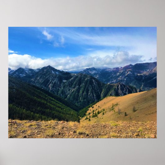 Uitzicht van de Topconferentie van Mount Howard, O Poster (Voorkant)