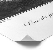 Uitzicht van de torrent, La Sanguese genoemd Poster (Hoek)