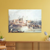 Uitzicht van de Tower of London Canvas Afdruk (Insitu (Woonkamer))