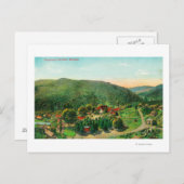 Uitzicht van de TownBartlett Springs, CA Briefkaart (Voorkant / Achterkant)