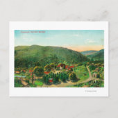 Uitzicht van de TownBartlett Springs, CA Briefkaart (Voorkant)