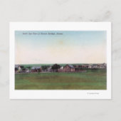 Uitzicht van de TownSharon Springs, KS Briefkaart (Voorkant)