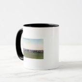 Uitzicht van de TownSharon Springs, KS Mok (Voorkant links)