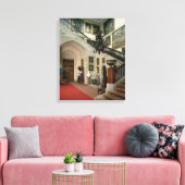 Uitzicht van de trap, 1812-15 canvas afdruk (Insitu (Woonkamer))