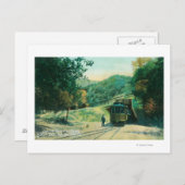 Uitzicht van de treintunnel naar Alum Rock Briefkaart (Voorkant / Achterkant)