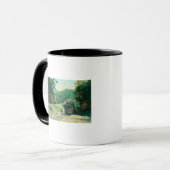 Uitzicht van de treintunnel naar Alum Rock Mok (Voorkant links)