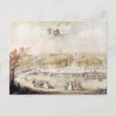 Uitzicht van de tuinen en het Chateau van Versaill Briefkaart (Voorkant)