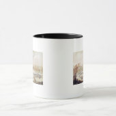 Uitzicht van de tuinen en het Chateau van Versaill Mok (Midden)