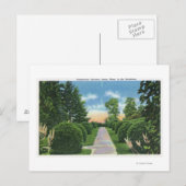 Uitzicht van de tuinen Tanglewood # 2 Briefkaart (Voorkant / Achterkant)