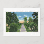 Uitzicht van de tuinen Tanglewood # 2 Briefkaart (Voorkant)