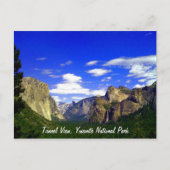 Uitzicht van de tunnel, Briefkaart van het Nationa (Voorkant)