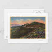 Uitzicht van de Twin Peaks & Highway Briefkaart (Voorkant / Achterkant)