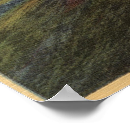 Uitzicht van de Twin Peaks & Highway Poster (Hoek)